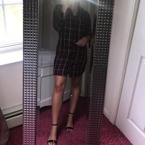 flannel dress